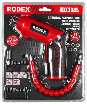 RODEX AKÜLÜ VİDALAMA 6.35 MM RDX3085